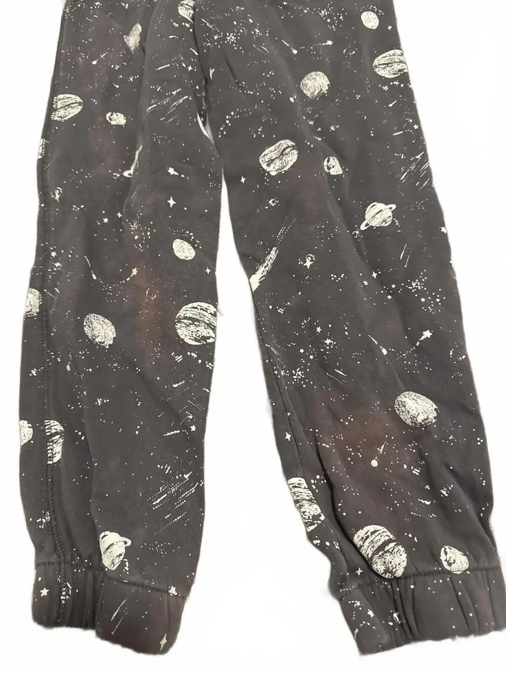 Carter's Kids Boys Space Print Jogger Pants Size 7 - Lot of 2